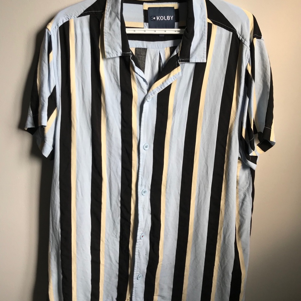 Large Men’s Bowling-Style Shirt